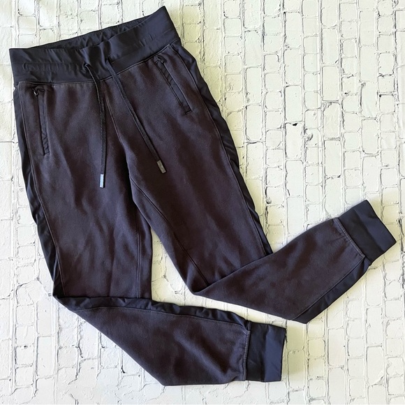 Lululemon Fleece Stripe Joggers - Picture 1 of 4